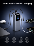 25000Mah PD 200W Power bank Grey Laptop Power Bank
