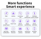 Smart Watch with Multiple Sports Modes, Blood Pressure, Heart Rate Monitor