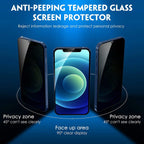 Pro Anti Spy Privacy Tempered Glass Screen Protector IPhone