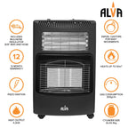 ALVA - Infrared Radiant Gas & Electric Dual Indoor Heater