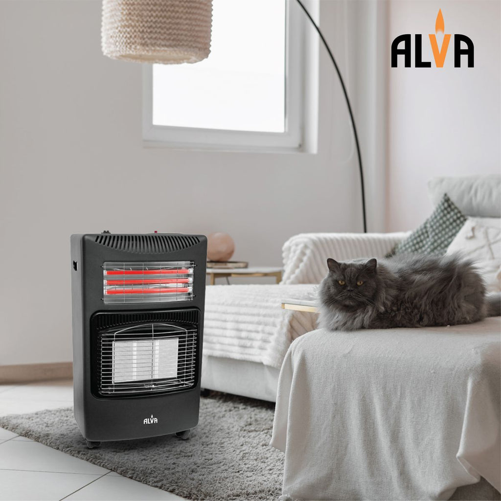 ALVA - Infrared Radiant Gas & Electric Dual Indoor Heater