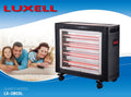 LUXELL - 6 Bar Heater with Safety Switch - Medium Size - 2400W - LX-2803L
