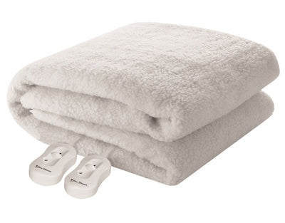 Pure Pleasure - Luxury Fleece - Fitted Electric Blanket W/ Elastic