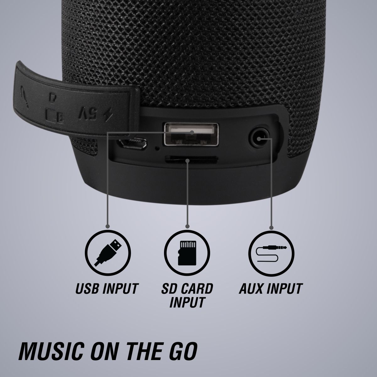 Volkano Bluetooth Speaker - Black
