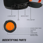 Volkano Bluetooth Speaker - Black