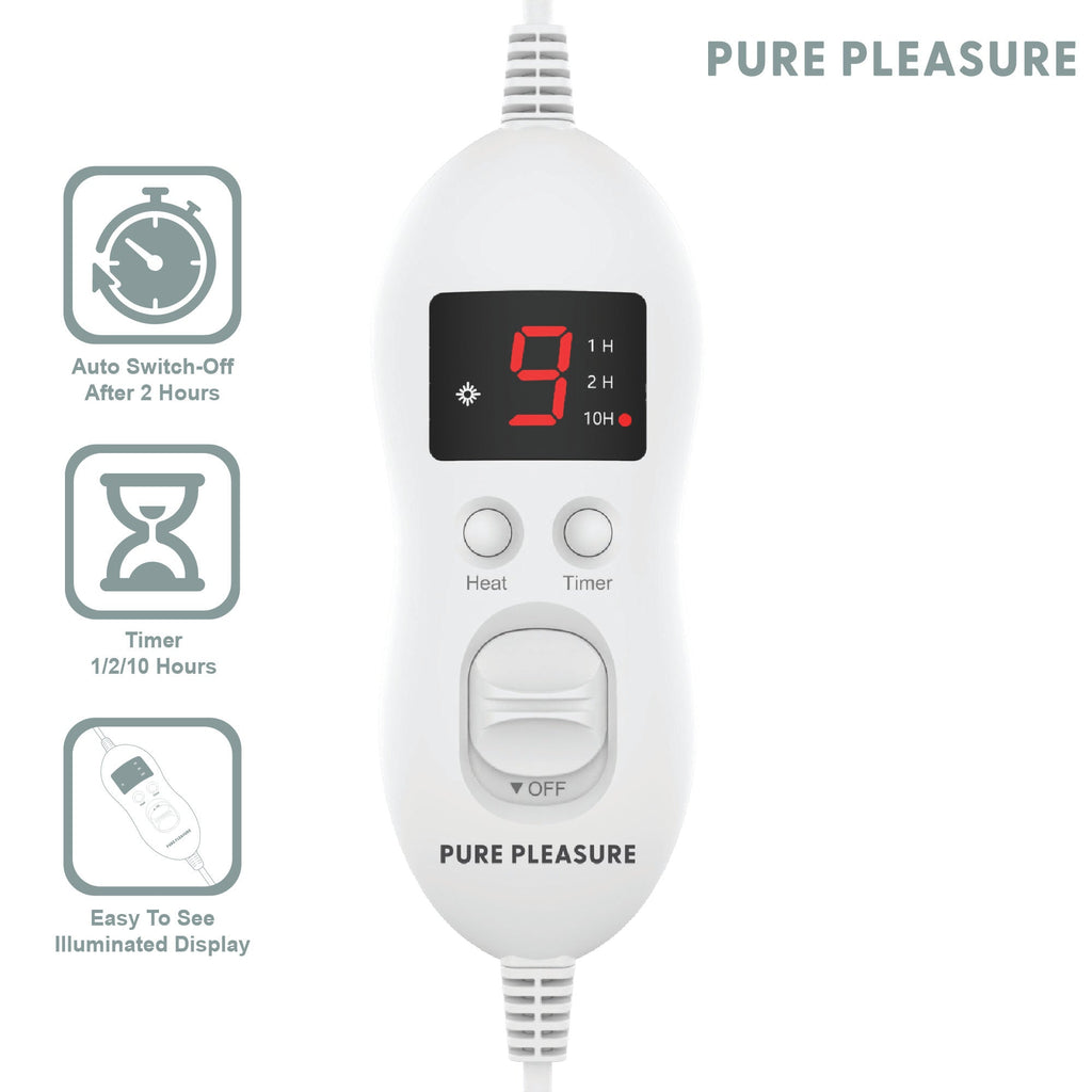 HEATED ELECTRIC OVERBLANKET - 9 HEAT & TIMER