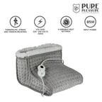 PURE PLEASURE Electric Heated Foot Warmer | 4 Heat Settings