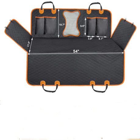 A-PET Pet Car Seat Cover - Rear Seat or Hammock Style - Universal Size