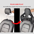 Car headrest conversion