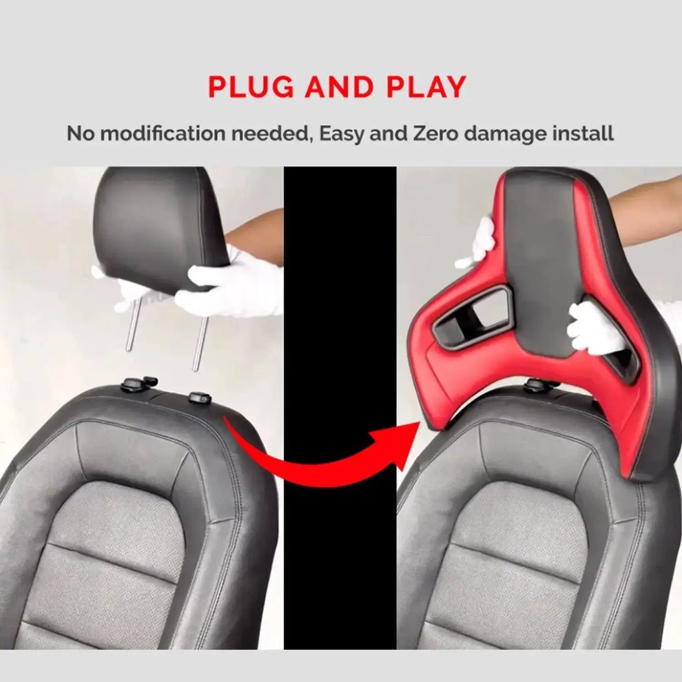 Car headrest conversion
