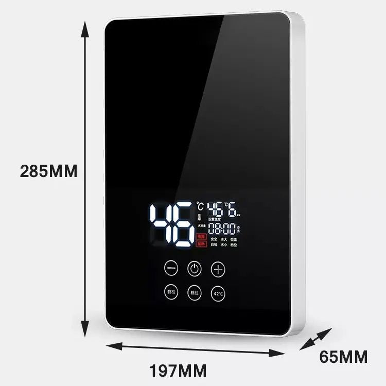 Ewube 6KW 220V Electric Instant Water Heater Tankless Geyser SL-X2-60