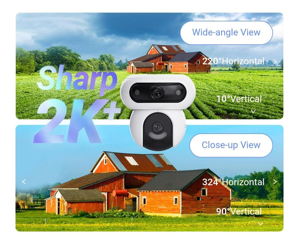 Ezviz H90 4MP Dual Lens Wifi Camera