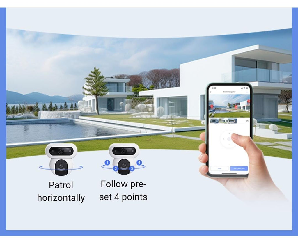 Ezviz H90 4MP Dual Lens Wifi Camera