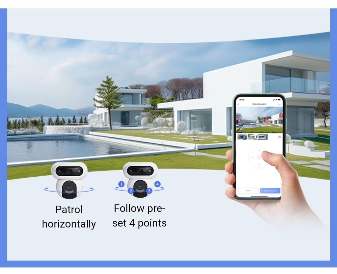 Ezviz H90 4MP Dual Lens Wifi Camera