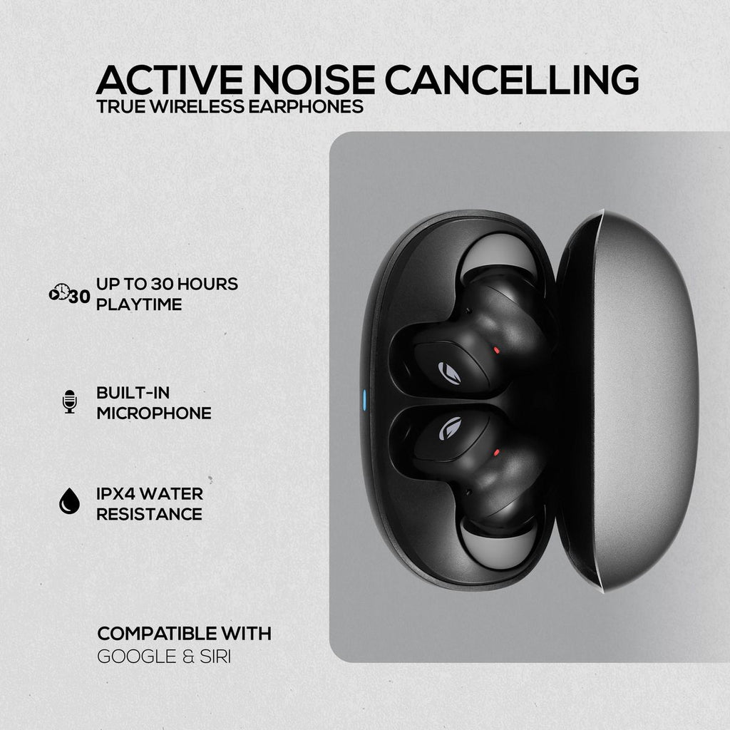 Volkano Sugar-Cube Active Noise Cancelling True Wireless Earphones