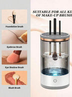 Electric Makeup Brush Cleaner Machine
