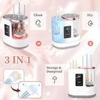 3 in 1 Electric Makeup Brush Cleaner, Brush Cleaner, Portable