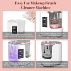 3 in 1 Electric Makeup Brush Cleaner, Brush Cleaner, Portable