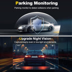 BezosMax 4K Dash Cam + 64GB
SDcard, UHD 1080P WIFI mobile interconnection