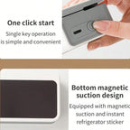 Rechargeable Portable Sealer With Multi-Purpose Usage & LED Display-White