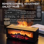 Topika - Flame Essential Oil Diffuser, Humidifier and Diffuser with Remote
