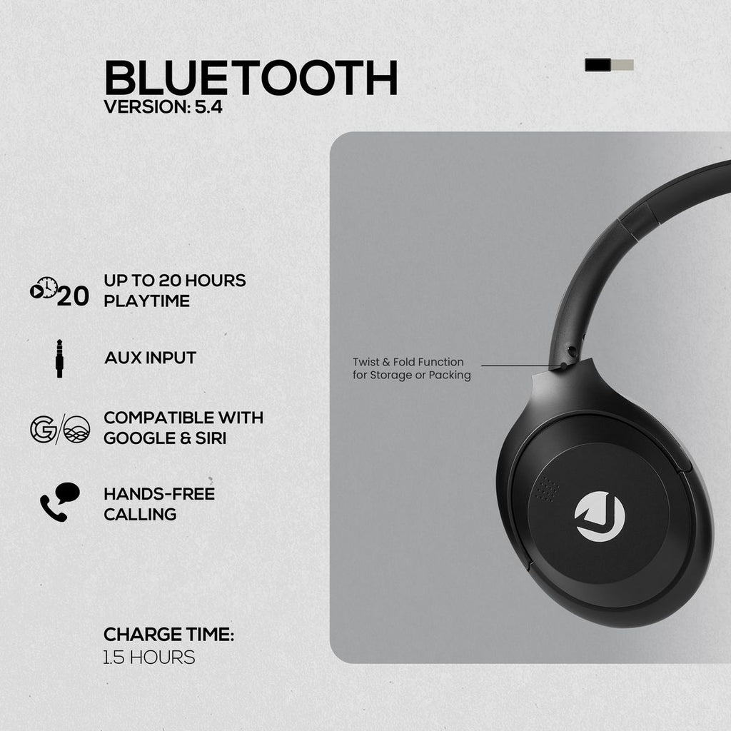 BLUETOOTH WIRELESS HEADPHONES