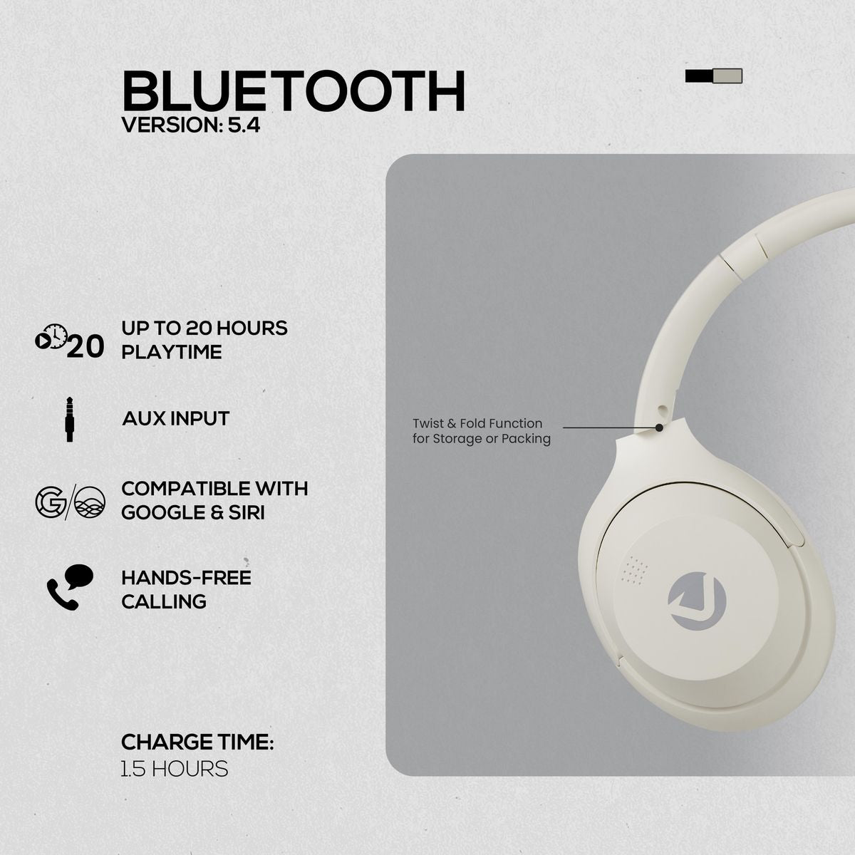 BLUETOOTH WIRELESS HEADPHONES