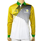 Bafana Bafana Heritage Long Sleeve Golfer - White