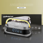 Volkano Awaken Series Wireless Charging Alarm Clock Speaker