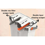 Self-Cleaning Mop & Bucket Set with 4 Microfiber Cloth, Rotatable Flat Mop