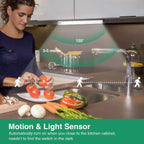 2 x Wireless Rechargeable Smart Motion Sensor Light