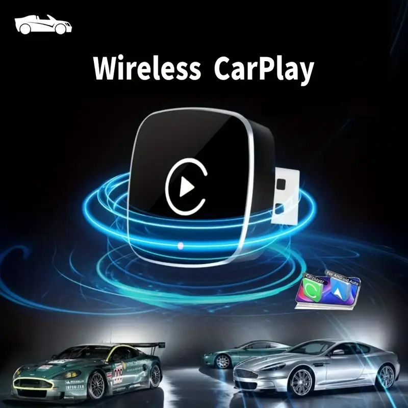 Wireless CarPlay and Android Auto Adapter Dongle