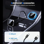 Wireless CarPlay and Android Auto Adapter Dongle