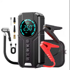 Portable 2-in-1 Car Tyre Inflator & Jump Starter - Digital Air Compressor